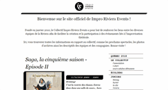 Desktop Screenshot of improriviera.ch